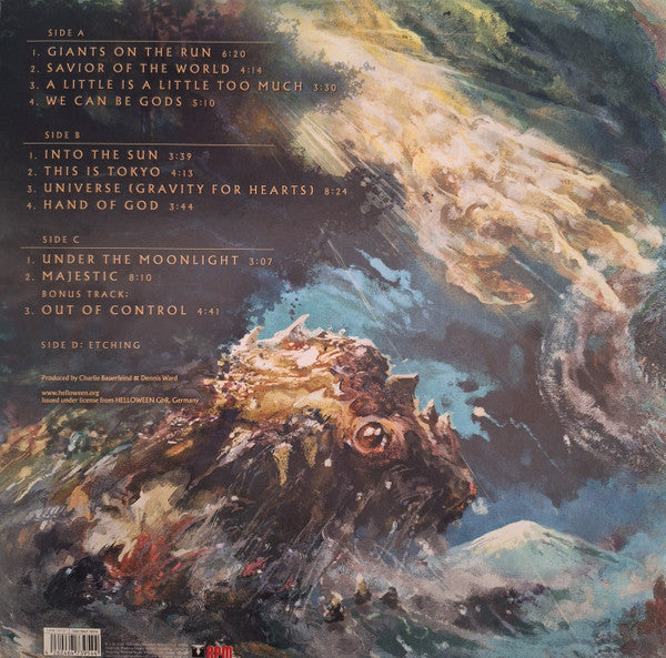 Helloween : Giants & Monsters (LP, Blu + LP, S/Sided, Etch, Blu + Album)