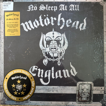 Motörhead : Nö Sleep At All (LP, Album, RE, Cle)