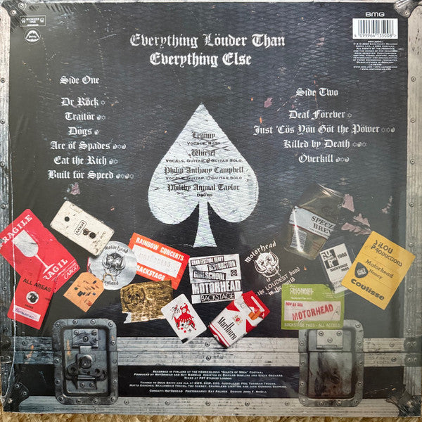 Motörhead : Nö Sleep At All (LP, Album, RE, Cle)