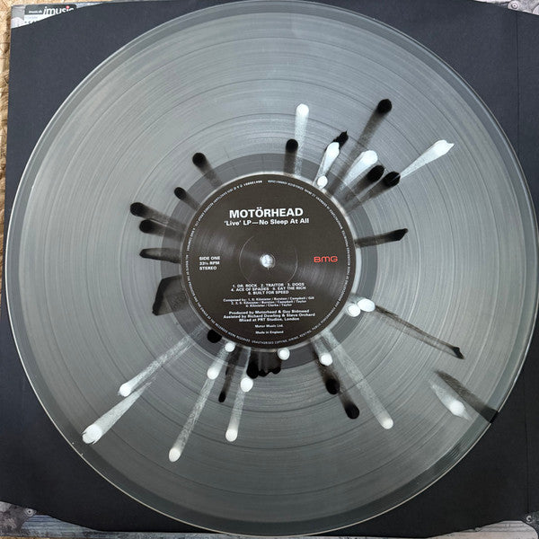 Motörhead : Nö Sleep At All (LP, Album, RE, Cle)