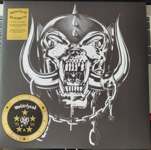 Motörhead : No Remorse (2xLP, Album, Comp, Ltd, RE, Red)