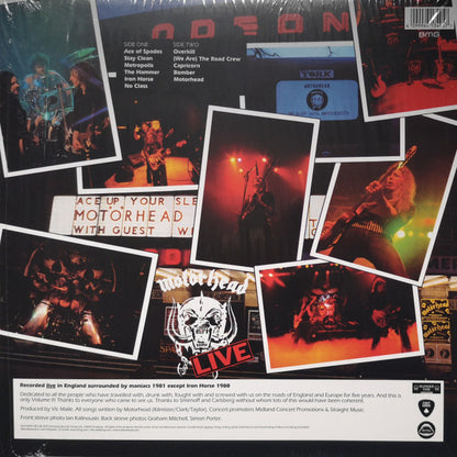 Motörhead : No Sleep 'Til Hammersmith (LP, Album, Ltd, RE, RM, 50t)