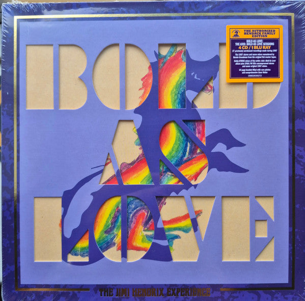 The Jimi Hendrix Experience : Bold As Love (The Axis: Bold As Love Sessions) (CD, Album, RE, RM + CD, Album, Mono, RE, RM + 2xCD)