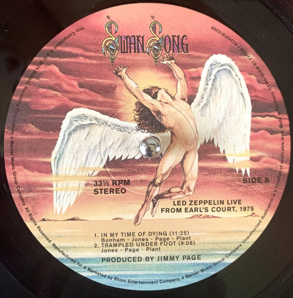 Led Zeppelin : Live EP (LP, EP, Comp)