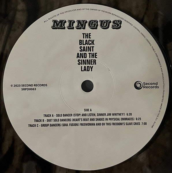 Charles Mingus : The Black Saint And The Sinner Lady (LP, Album, Mar)