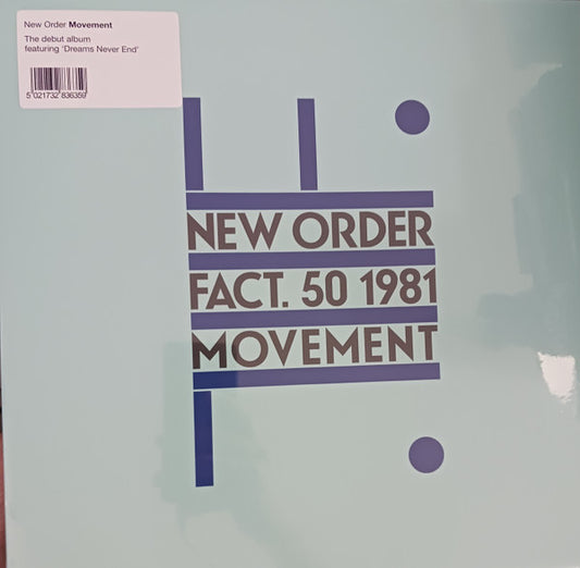 New Order : Movement (LP, RE, RM)