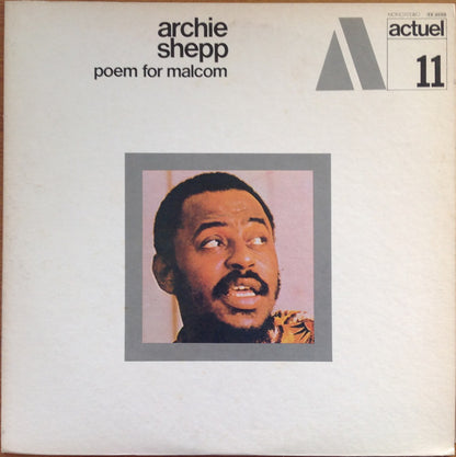 Archie Shepp : Poem For Malcom (LP, Album, RE)