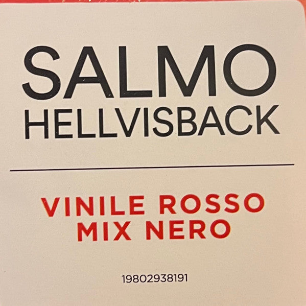Salmo (2) : Hellvisback (LP, Album, RE, Red)