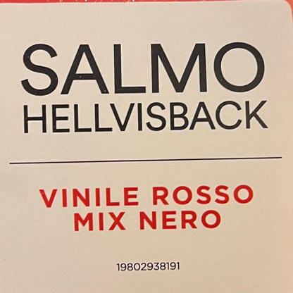 Salmo (2) : Hellvisback (LP, Album, RE, Red)