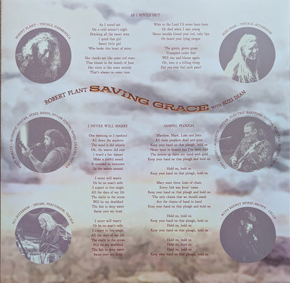 Robert Plant With Suzi Dian : Saving Grace  (LP, Album)