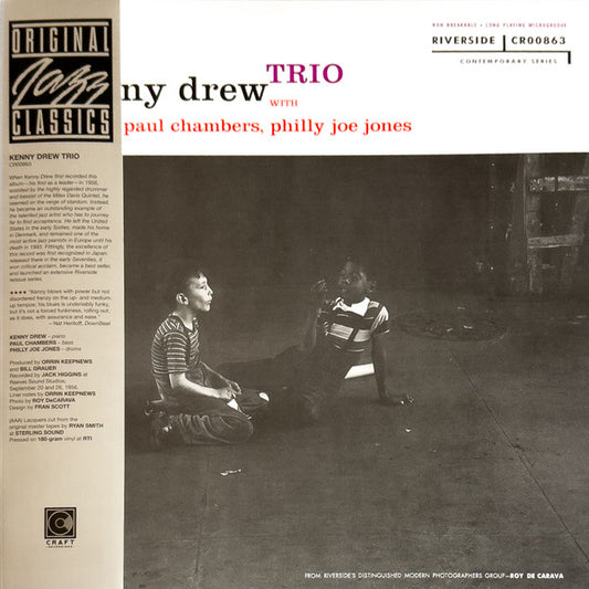 Kenny Drew Trio* With Paul Chambers (3), Philly Joe Jones* : Kenny Drew Trio (LP, Album, Mono, RE)