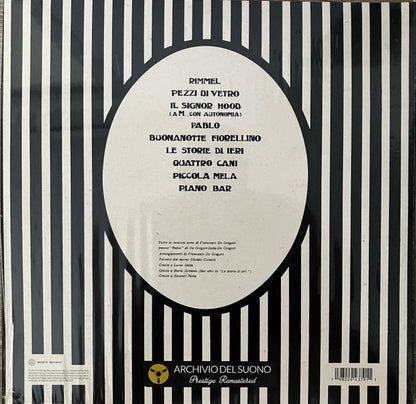Francesco De Gregori : Rimmel (LP, Album, RE, RM, Tra)