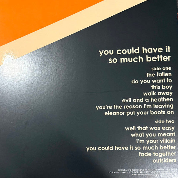 Franz Ferdinand : You Could Have It So Much Better (20th Anniversary Edition) (LP, Album, Ltd, RE, RM, Ora)