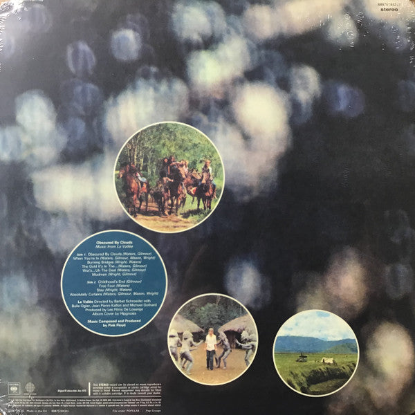 Pink Floyd : Obscured By Clouds (LP, Album, RE, RM, 180)