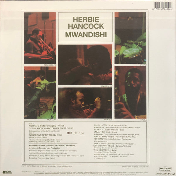 Herbie Hancock : Mwandishi (LP, Album, Ltd, Num, RE, Gre)