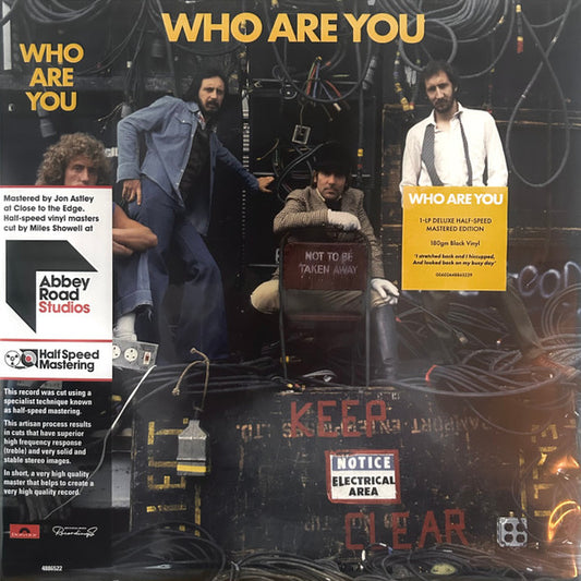 The Who : Who Are You (LP, Album, Ltd, RE, RM, Hal)
