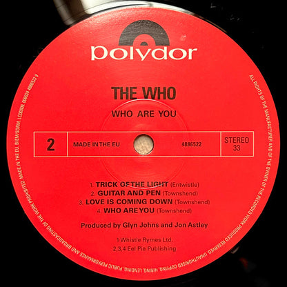 The Who : Who Are You (LP, Album, Ltd, RE, RM, Hal)