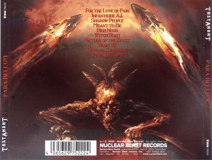 Testament (2) : Para Bellum (CD, Album)