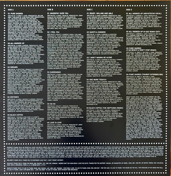 All Saints : Saints & Sinners (2xLP, Album, Comp, Ltd, Red)