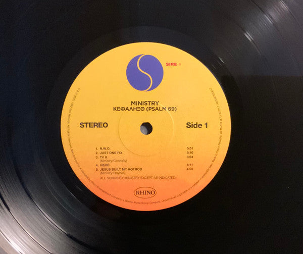 Ministry : ΚΕΦΑΛΗΞΘ (2xLP, Album, RE, Exp)