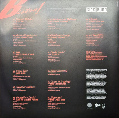 Sick Budd : BISTRO! (LP, Album, Whi)