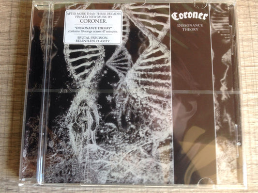 Coroner : Dissonance Theory (CD, Album)