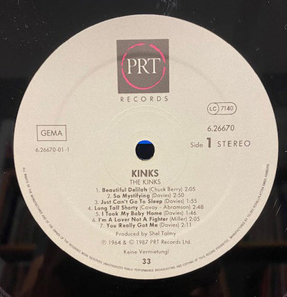 The Kinks : Kinks (LP, Album, RE)