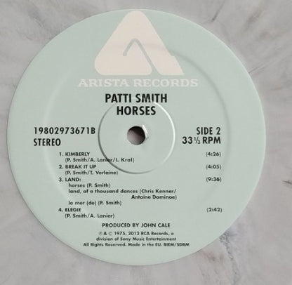 Patti Smith : Horses (LP, Album, Ltd, RE, Dap)