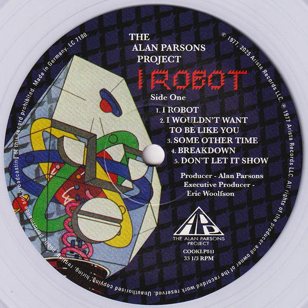 The Alan Parsons Project : I Robot (LP, Album, Ltd, RE, RM, Cle)