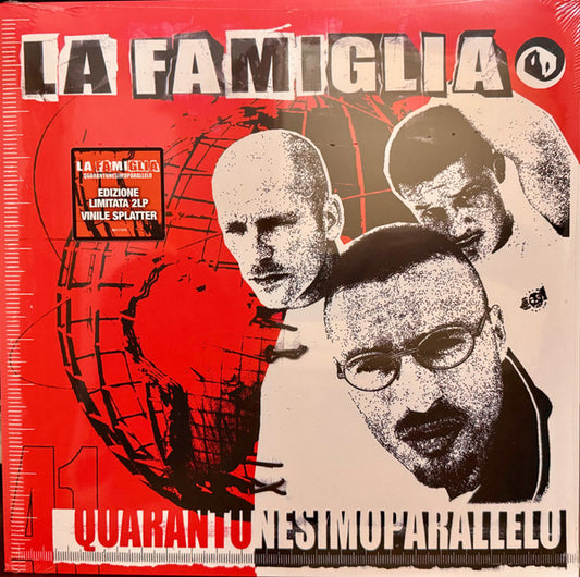 La Famiglia : Quarantunesimoparallelo (2xLP, Album, Ltd, RP, Red)