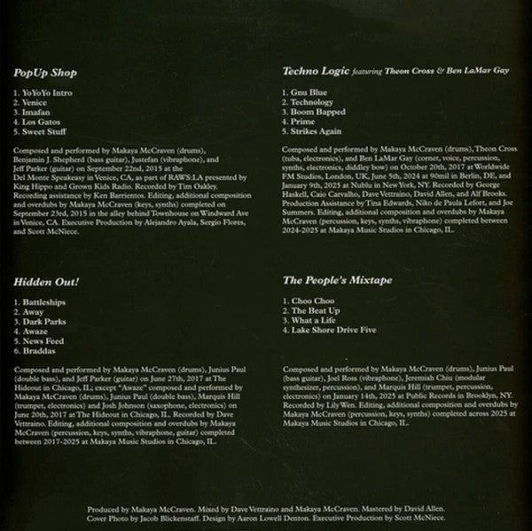 Makaya McCraven : Off The Record (2xLP, Comp)