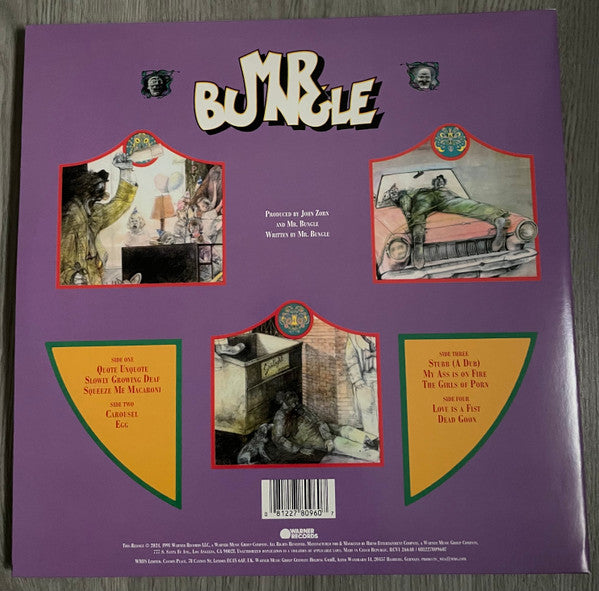 Mr. Bungle : Mr. Bungle (2xLP, Album, RE, RM, Tra)