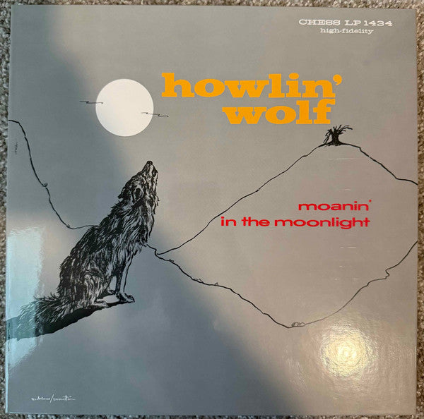 Howlin' Wolf : Moanin' In The Moonlight (LP, Album, Mono, RE, RM, 180)