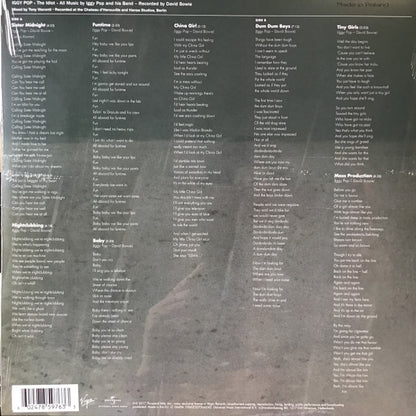 Iggy Pop : The Idiot (LP, Album, Ltd, RE, Ora)
