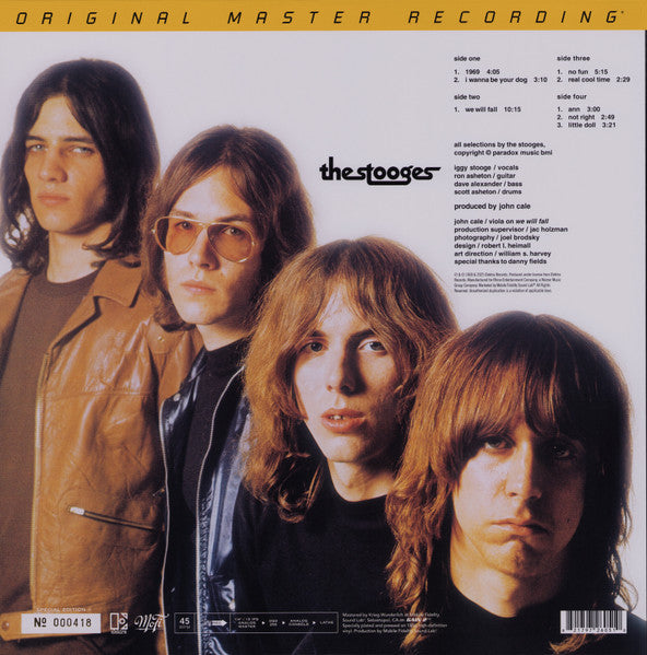 The Stooges : The Stooges (2xLP, Album, Ltd, Num, RE)