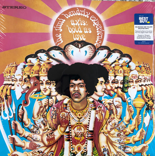 The Jimi Hendrix Experience : Axis: Bold As Love (LP, Album, RE, RM, Ora)