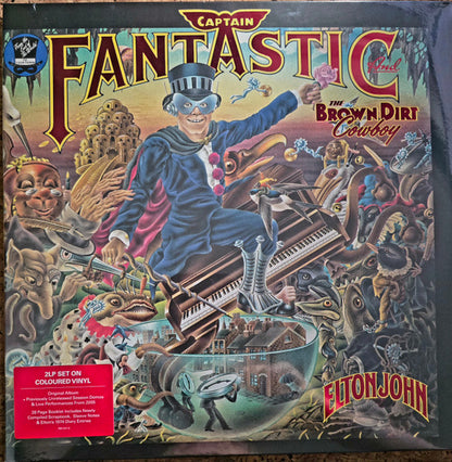 Elton John : Captain Fantastic And The Brown Dirt Cowboy (LP, Album, RE + LP + Ltd, RM, Tri)