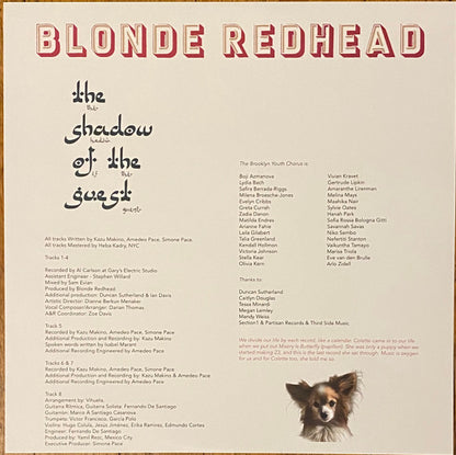 Blonde Redhead : The Shadow Of The Guest (12", Album)