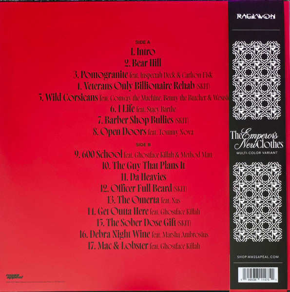 Raekwon : The Emperor's New Clothes (LP, Album, Dlx, OBI)