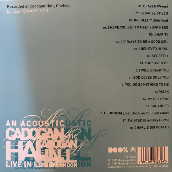 Skunk Anansie : An Acoustic Skunk Anansie Live In London (LP, Gre + LP, Blu + Album, Ltd, RE)