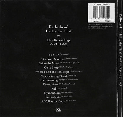 Radiohead : Hail To The Thief (Live Recordings 2003-2009) (CD, Album)