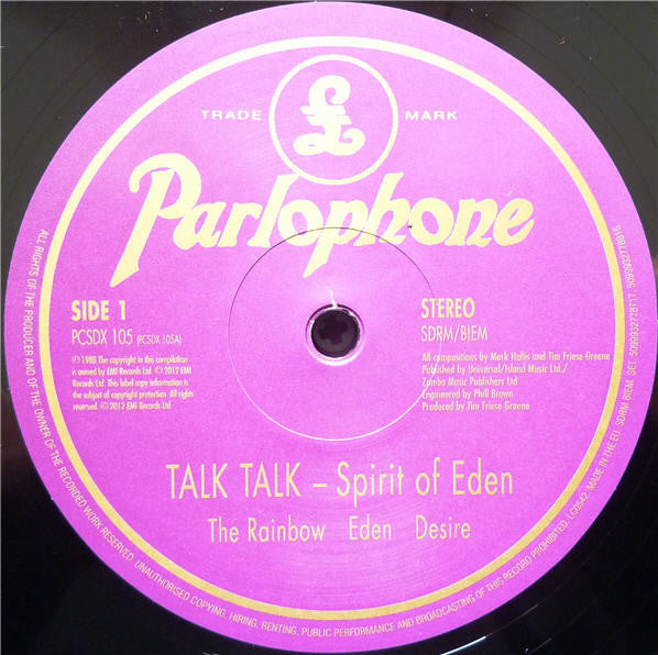 Talk Talk : Spirit Of Eden (LP, Album, RE, 180 + DVD-V, Album, RE, NTSC)