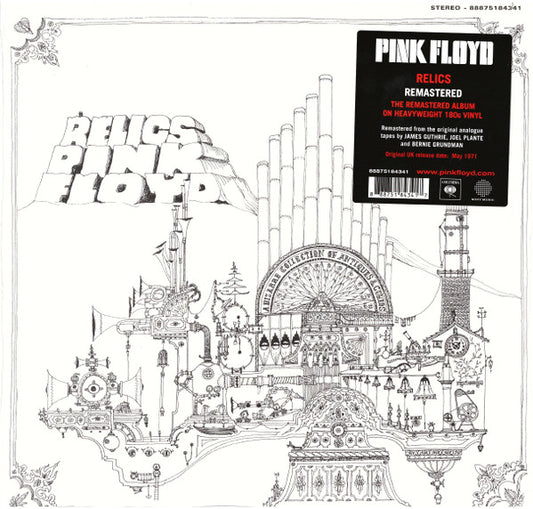 Pink Floyd : Relics (LP, Comp, Mono, RE, RM, 180)