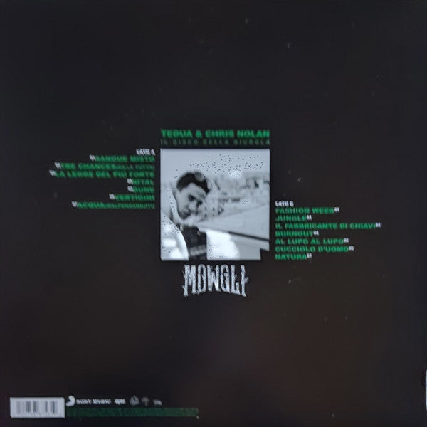 Tedua, Chris Nolan (9) : Mowgli - Il Disco Della Giungla (LP, Album, RE, Gre)