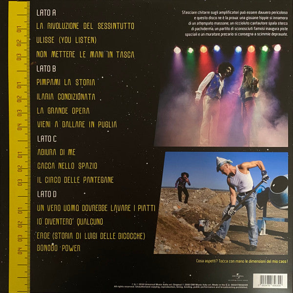 Caparezza : Le Dimensioni Del Mio Caos (2xLP, Album, RP)