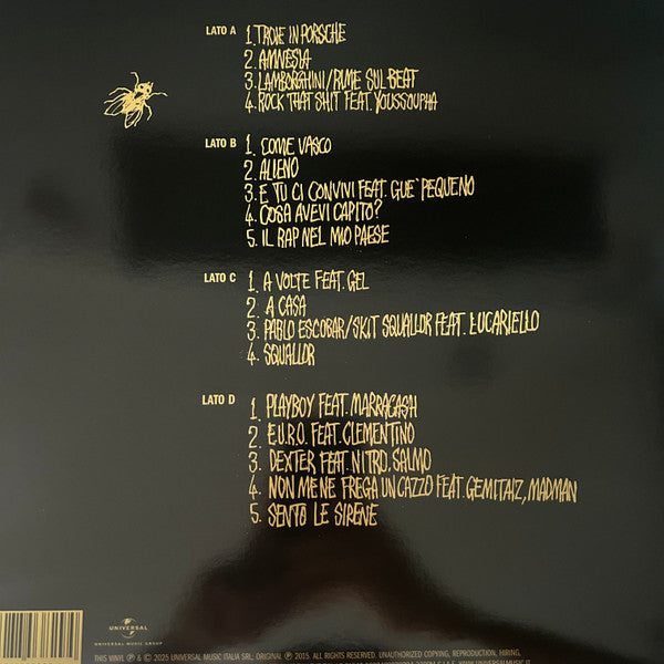 Fabri Fibra : Squallor (2xLP, Album)