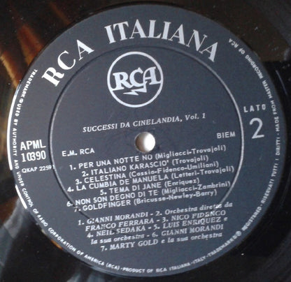 Various : Successi Da Cinelandia Volume 1 (LP, Comp)