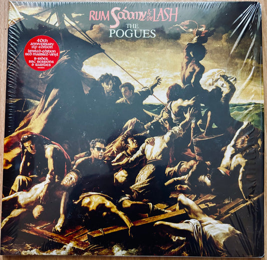 The Pogues : Rum Sodomy & The Lash  (LP, Album, RE, Red + LP, Comp, Red + 40t)