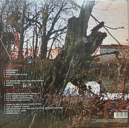 Black Sabbath : Black Sabbath (LP, Album, RE + LP, RE + RM, Del)