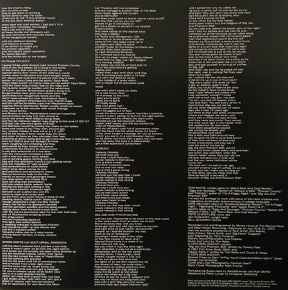 Tom Waits : Nighthawks At The Diner (2xLP, Album, Ltd, RE, Yel)